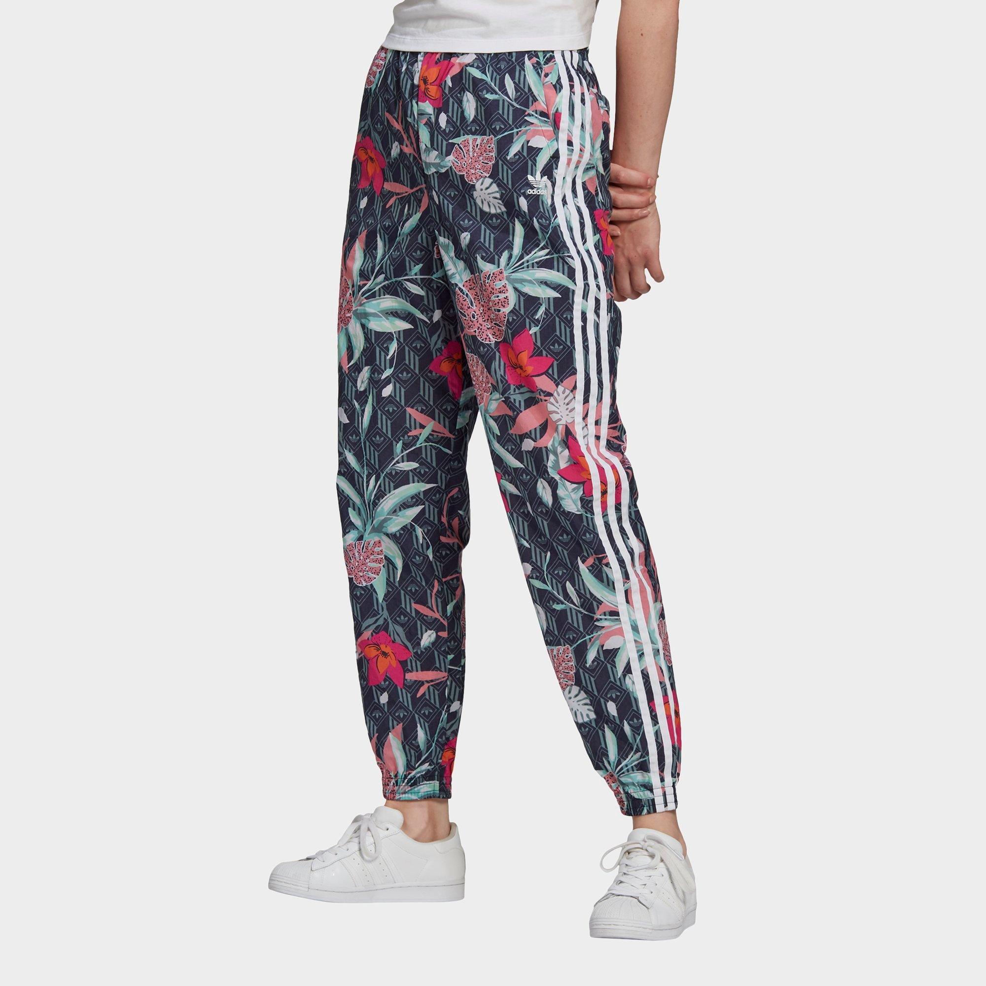 adidas floral joggers