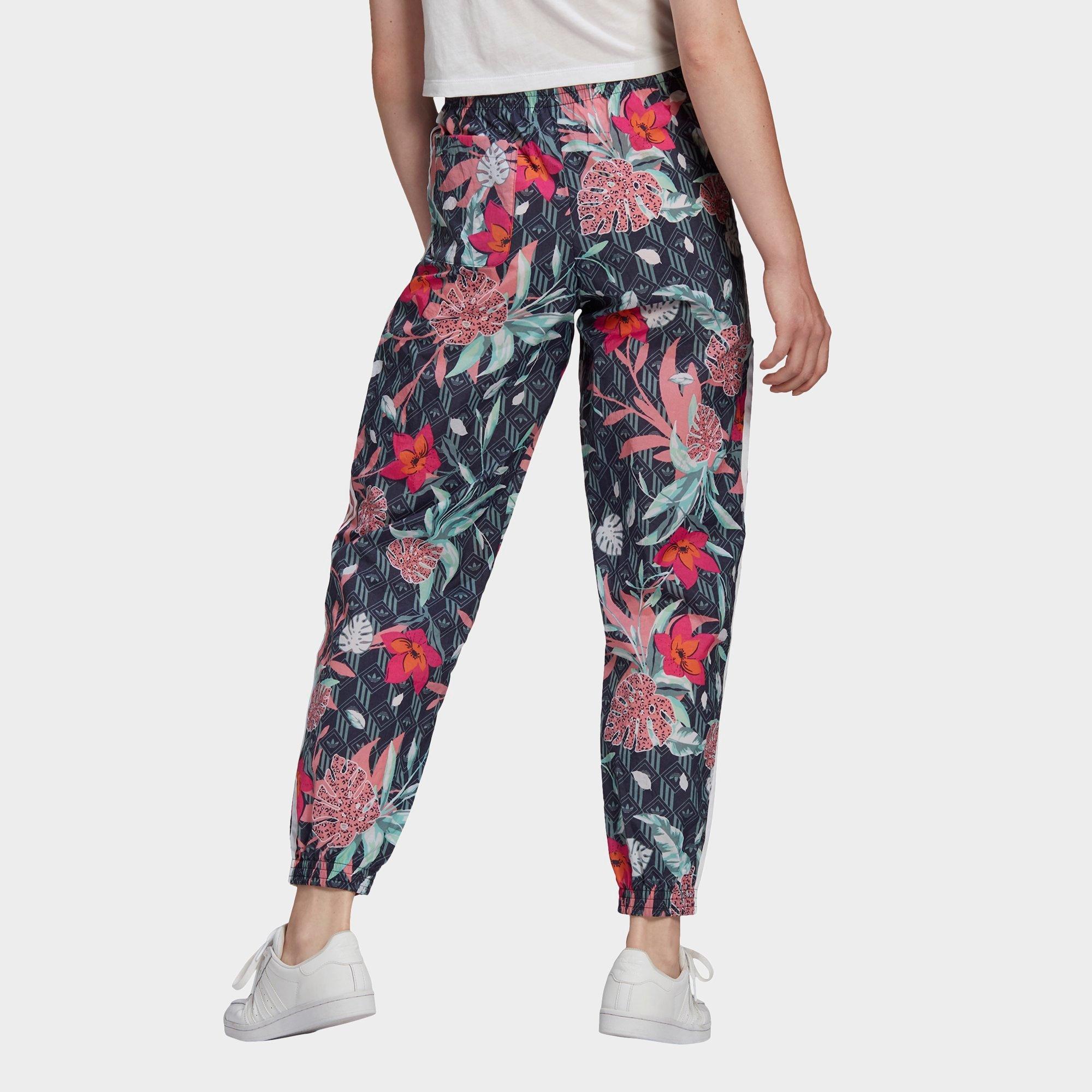 adidas floral joggers