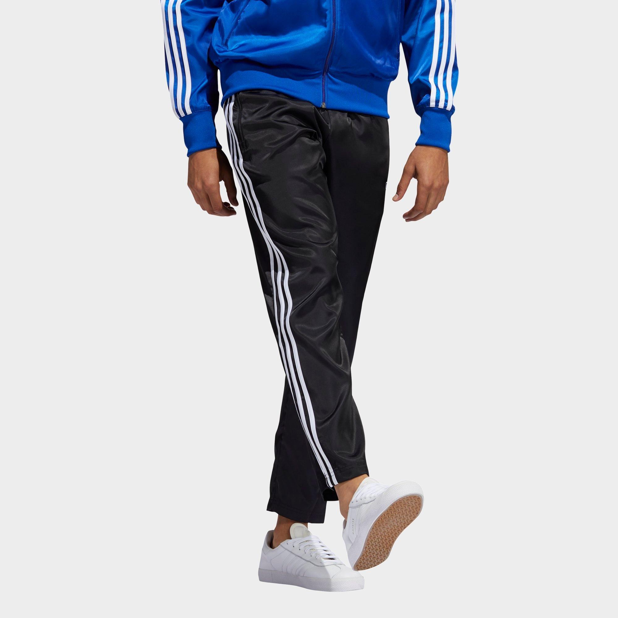 satin adidas pants