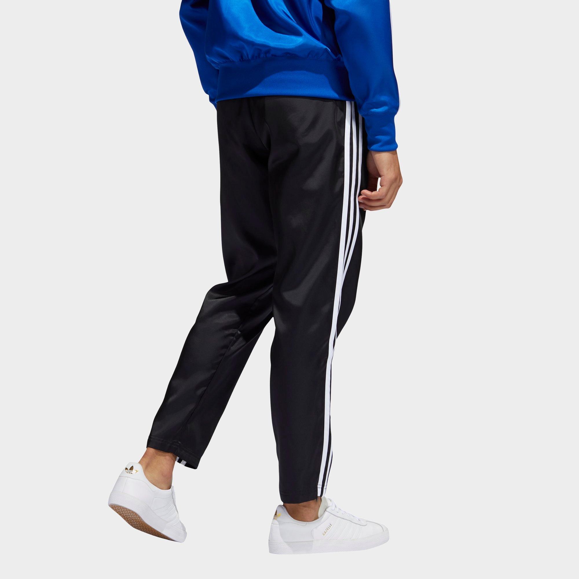 satin adidas pants