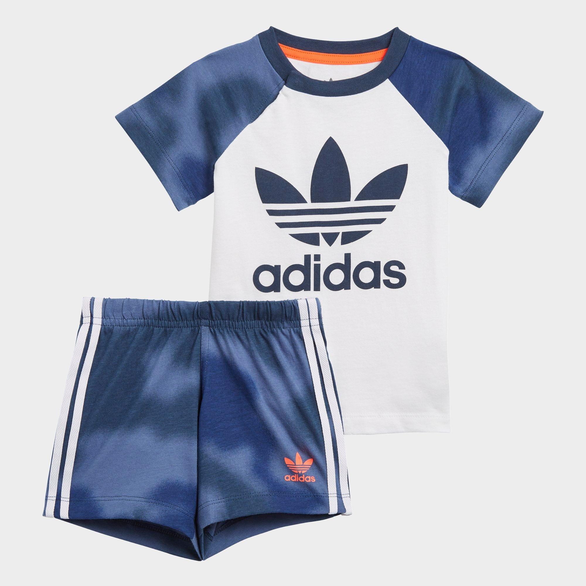 adidas shorts and shirt set