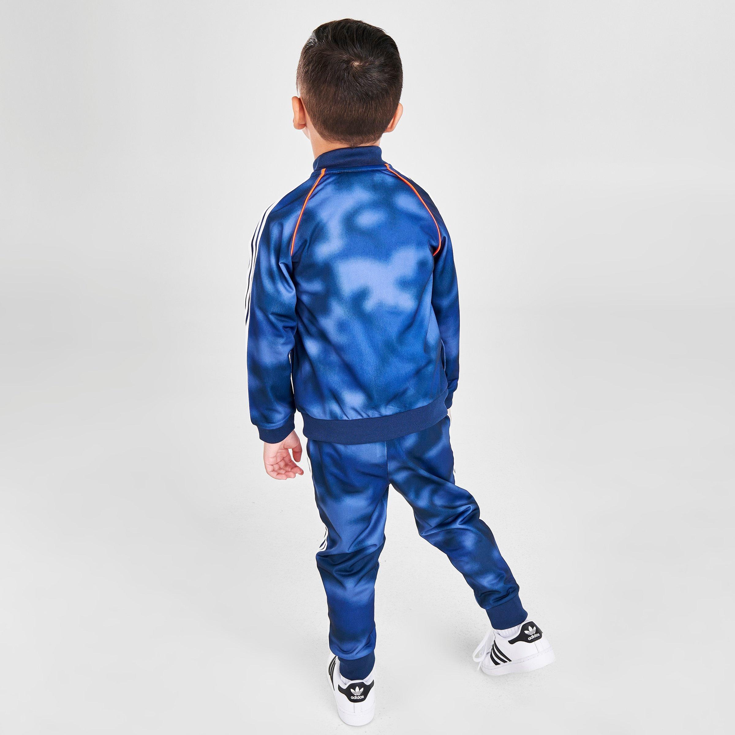 nike all over print crew tracksuit infant