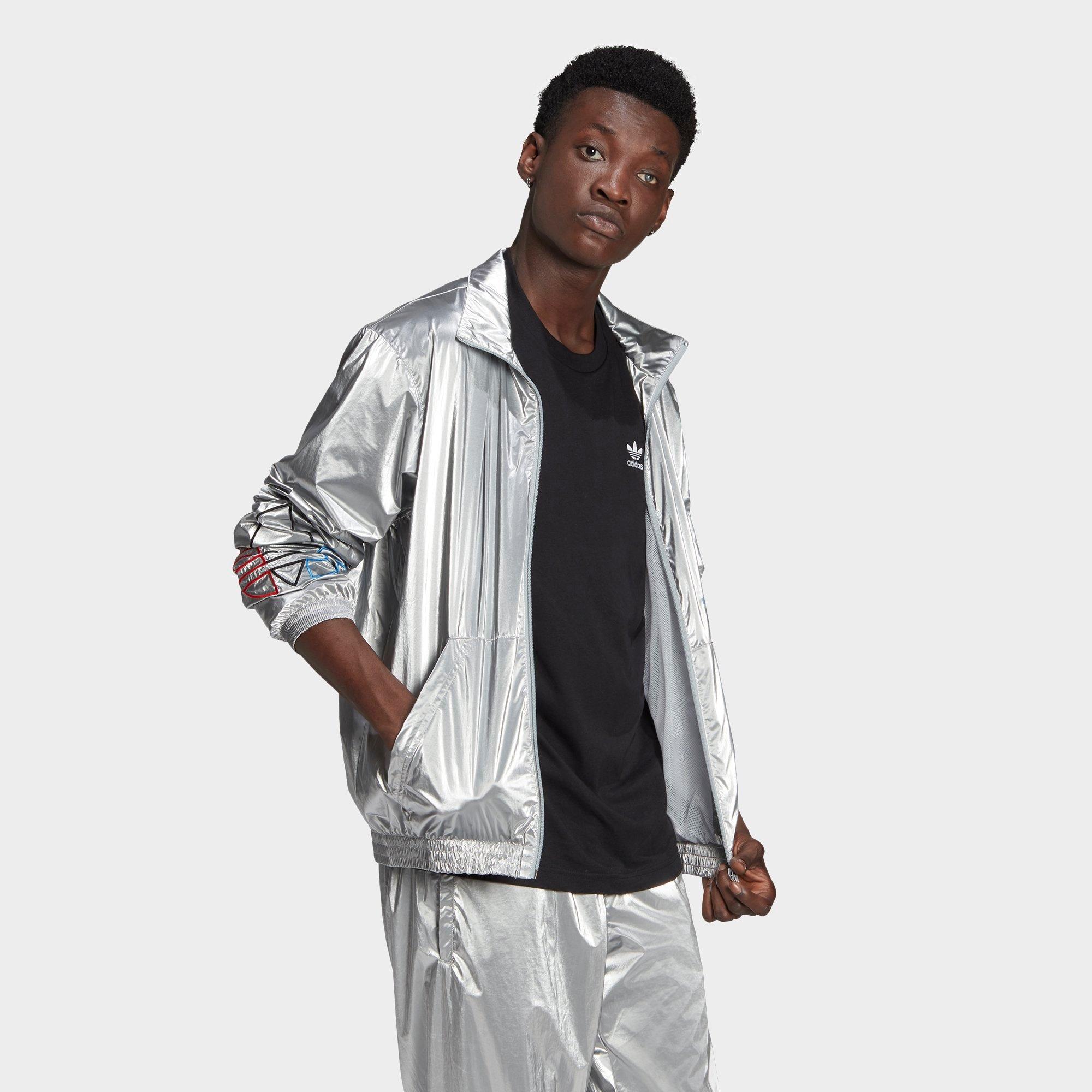 adidas metallic jacket