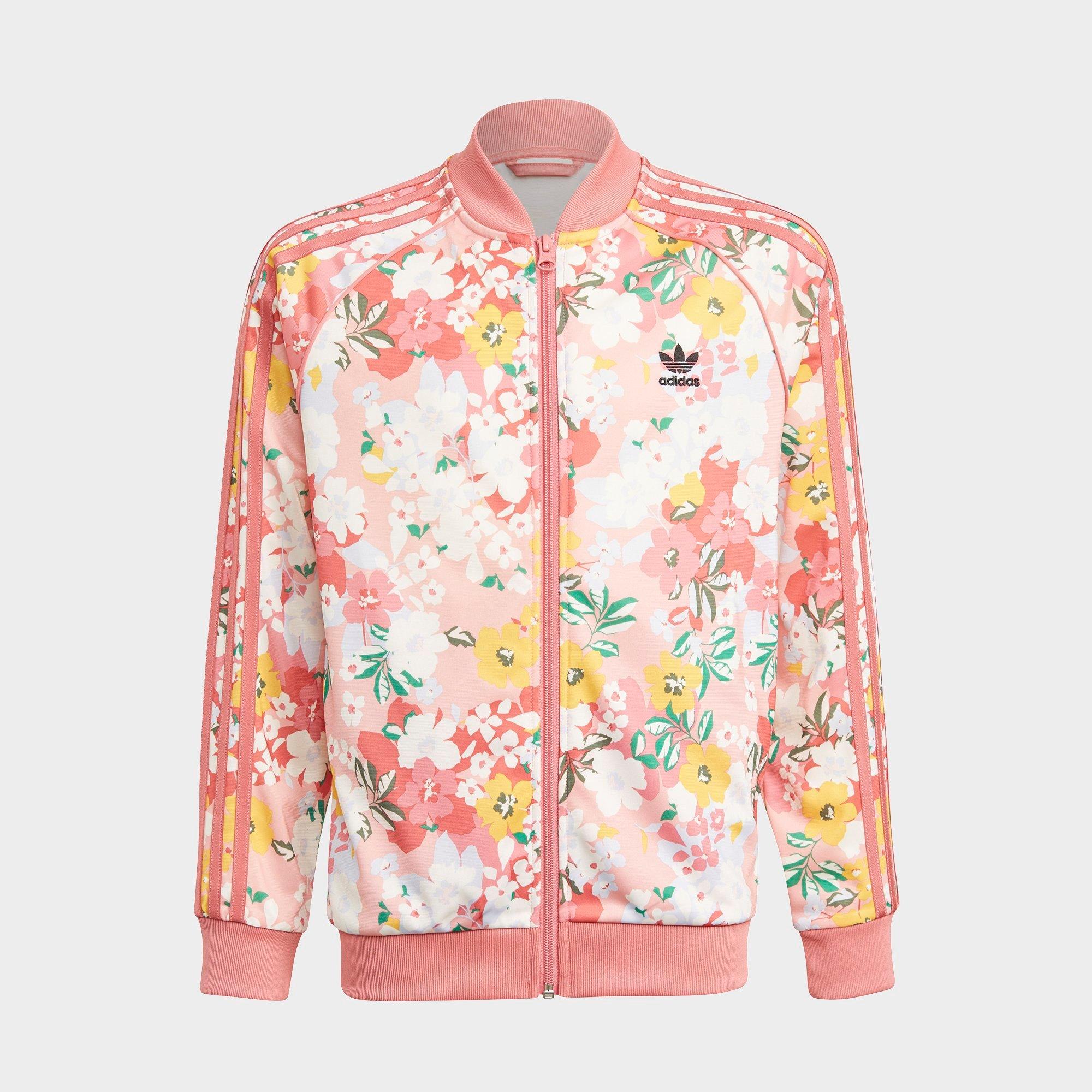 girls adidas floral jacket