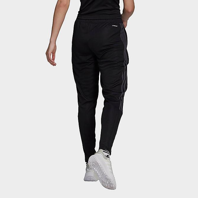 Back Left view of Women's adidas Tiro 21 Track Pants in Black Click to zoom