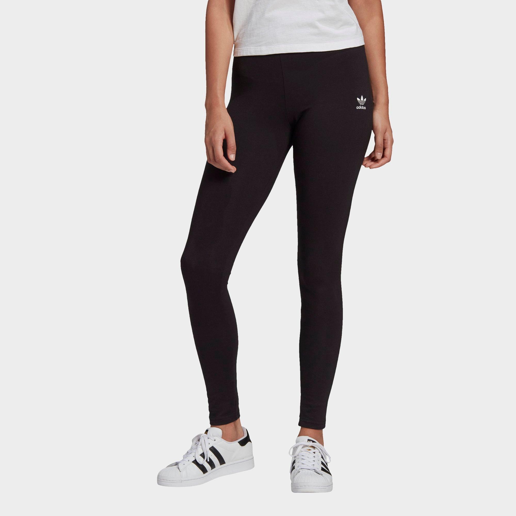 adidas originals adicolor trefoil leggings in black