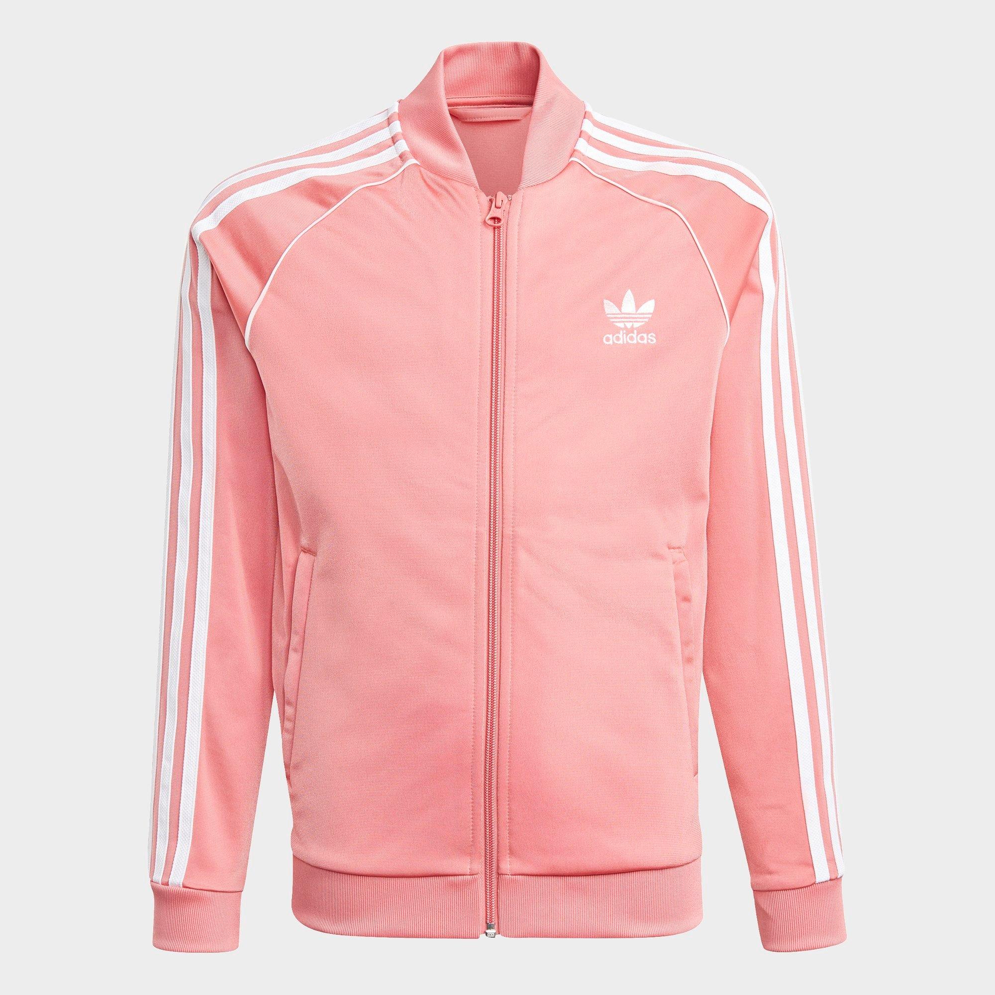 adidas originals adicolor track jacket in white