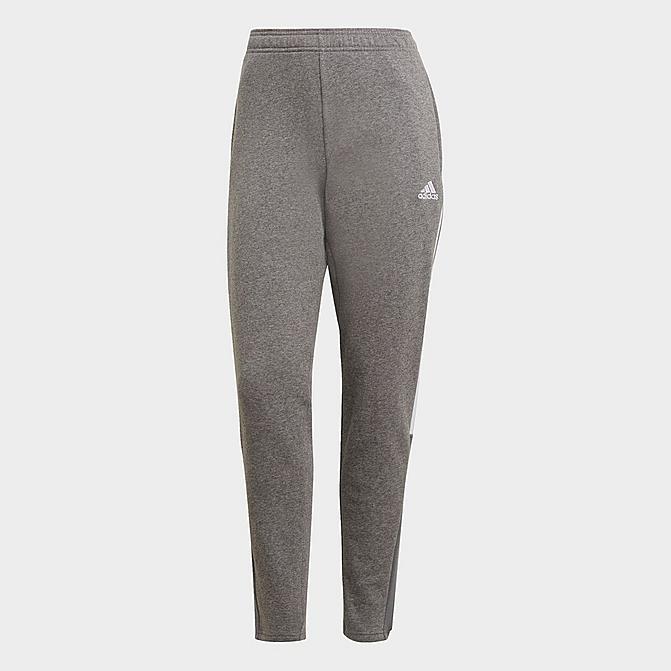 Front view of Women's adidas Tiro 21 Jogger Pants in Grey/White Click to zoom