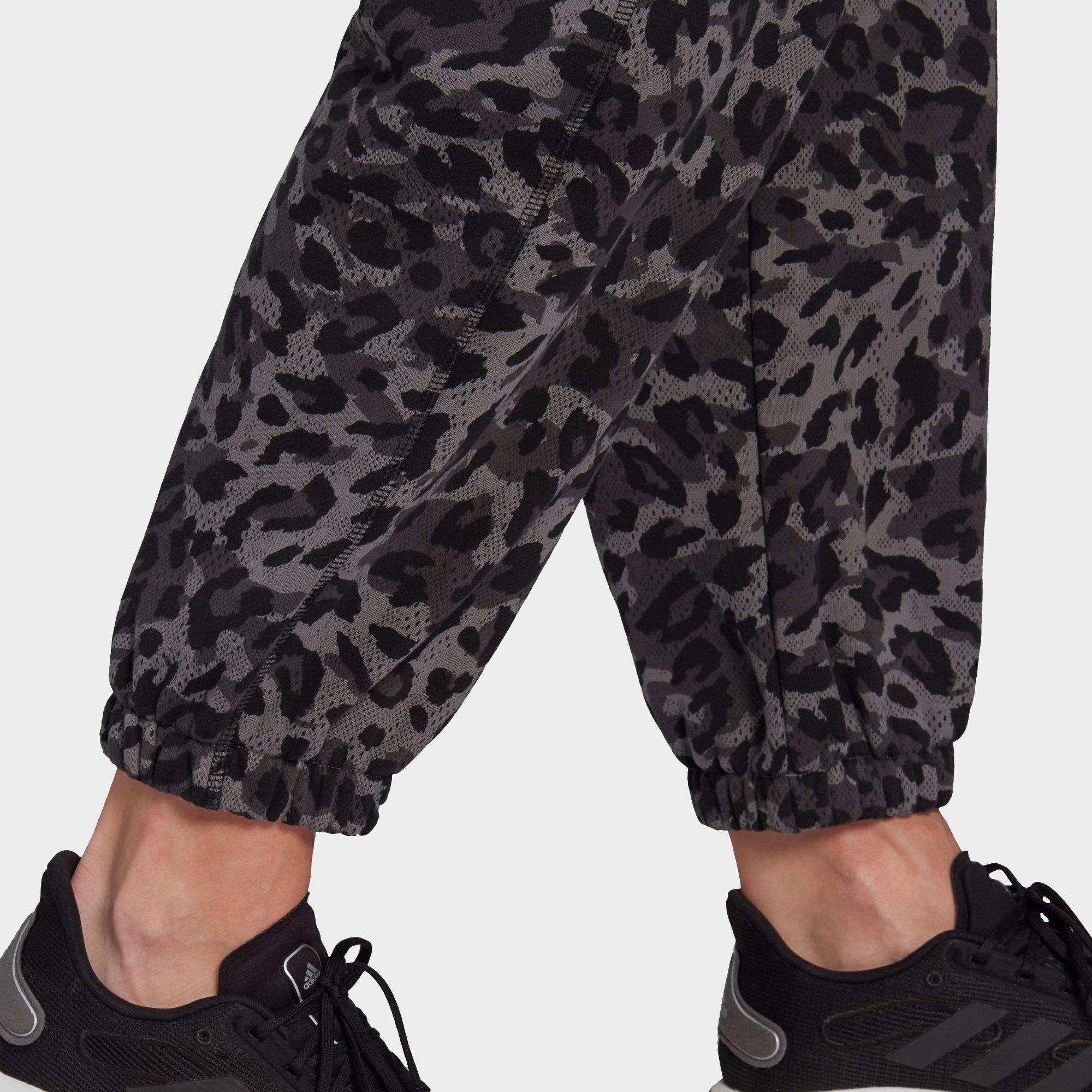 adidas leopard pants