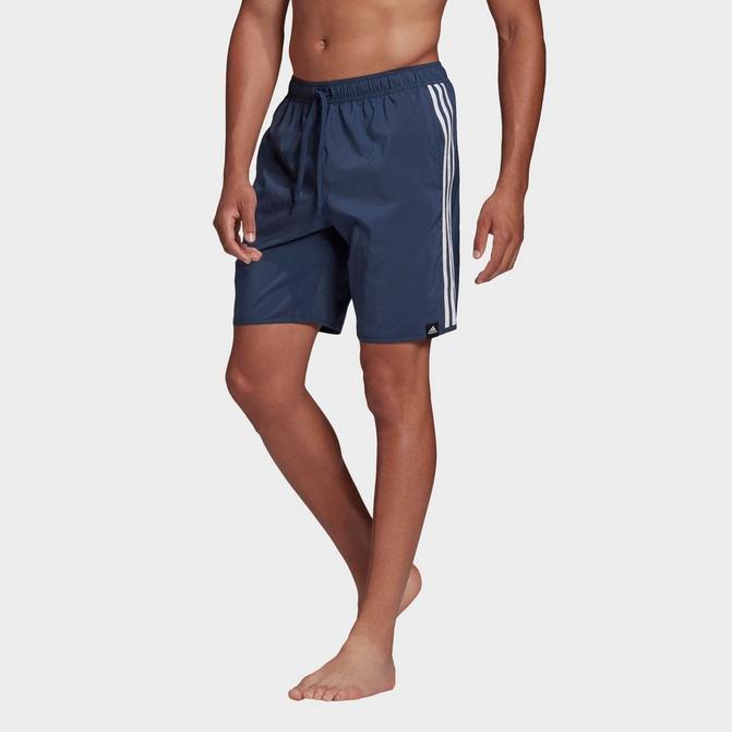 a pesar de Distraer legumbres Men's adidas Classic-Length 3-Stripes Swim Shorts| Finish Line