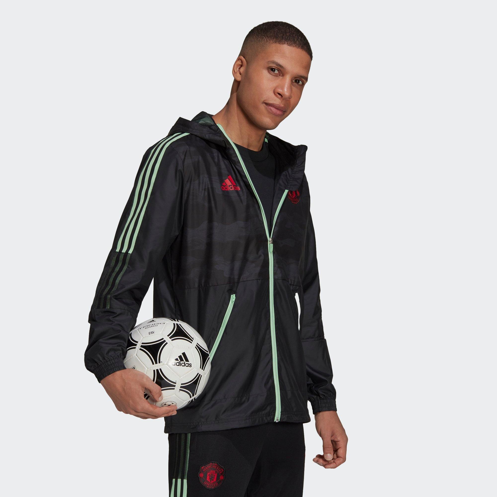 adidas soccer windbreaker