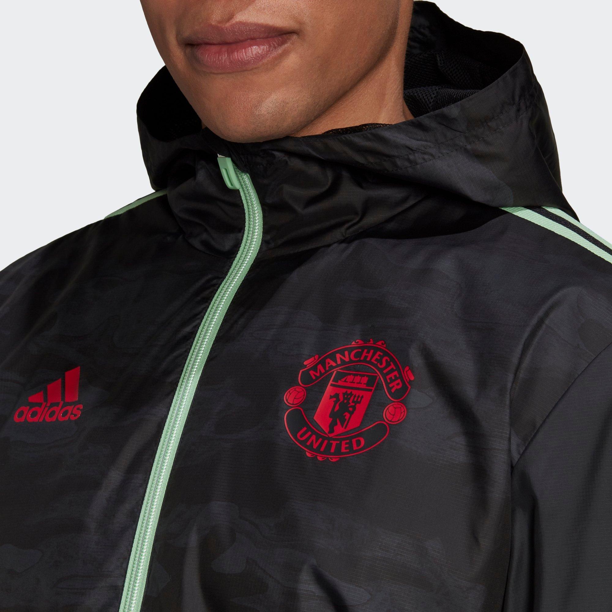 adidas manchester united windbreaker