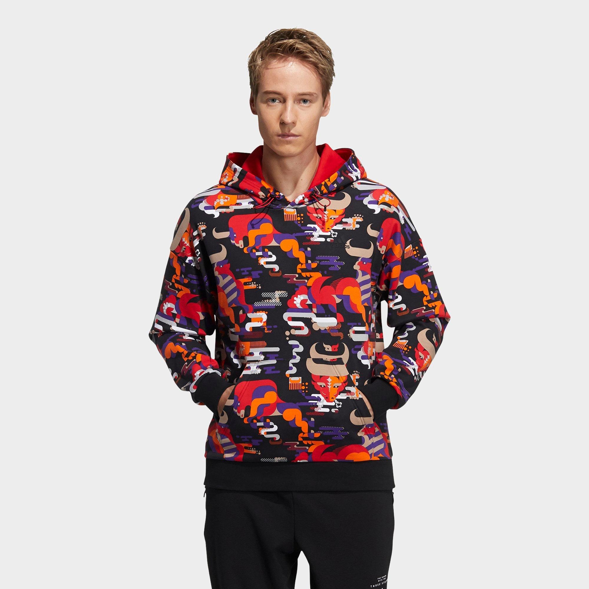 graphic adidas hoodie