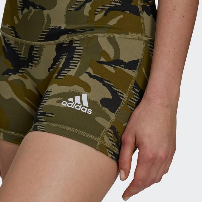 adidas, Shorts, Adidas Shorts Winter Camouflage Pastel Blue Terrycloth  Pockets Embroidered Logo