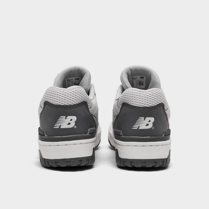 New Balance Kids White & Black 550 Sneakers