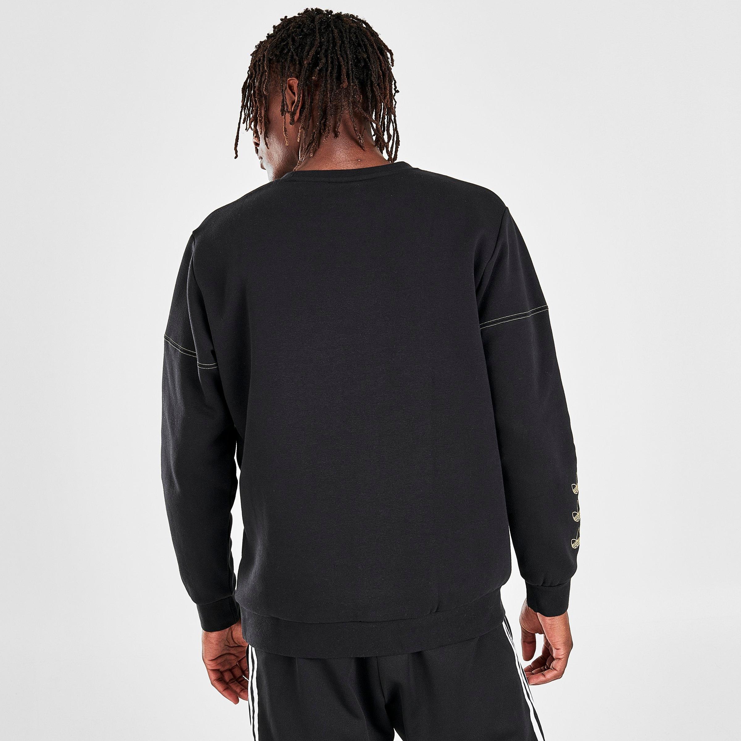 black adidas crewneck sweatshirt