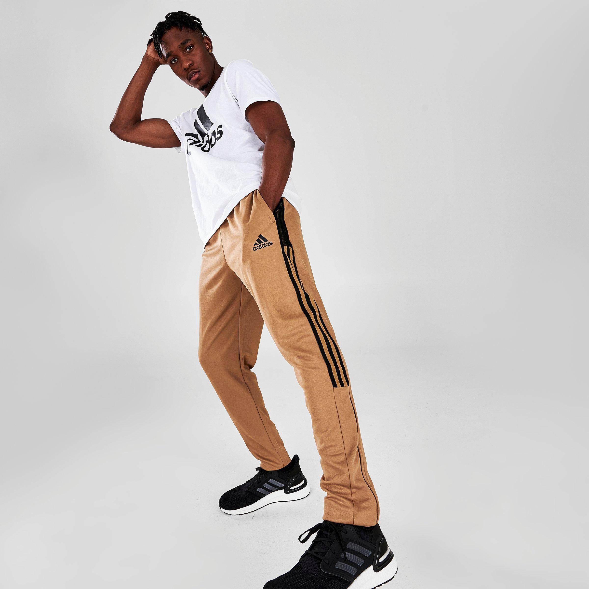 adidas khaki track pants