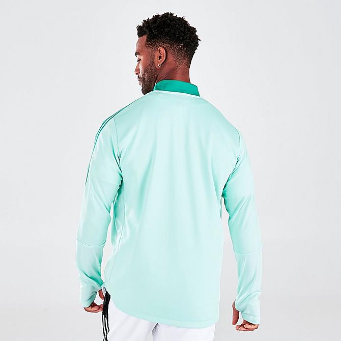 [angle] view of Men's adidas Originals Celtic FC Tiro Training Top in Clear Mint Click to zoom