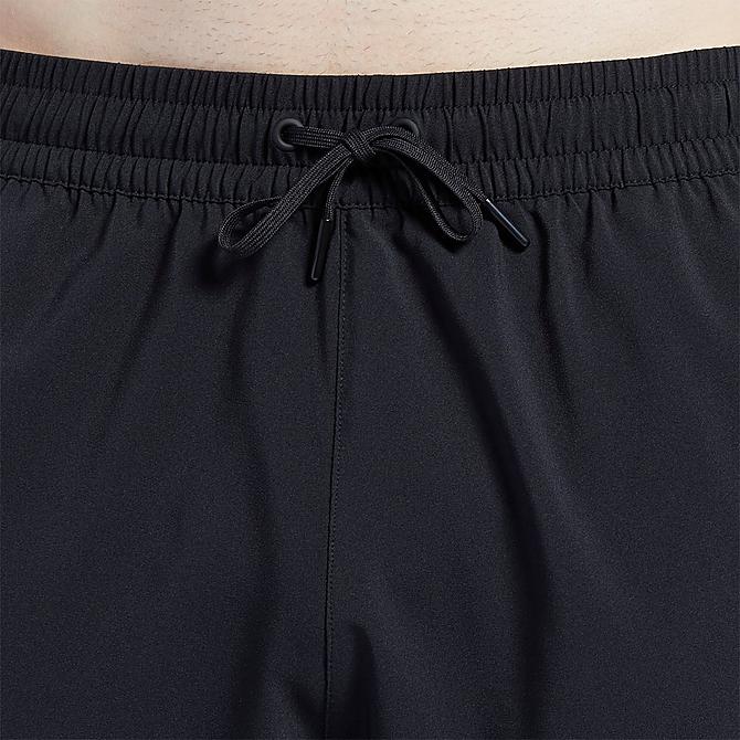 Back Right view of Men's Reebok Workout Ready Shorts in Black Click to zoom