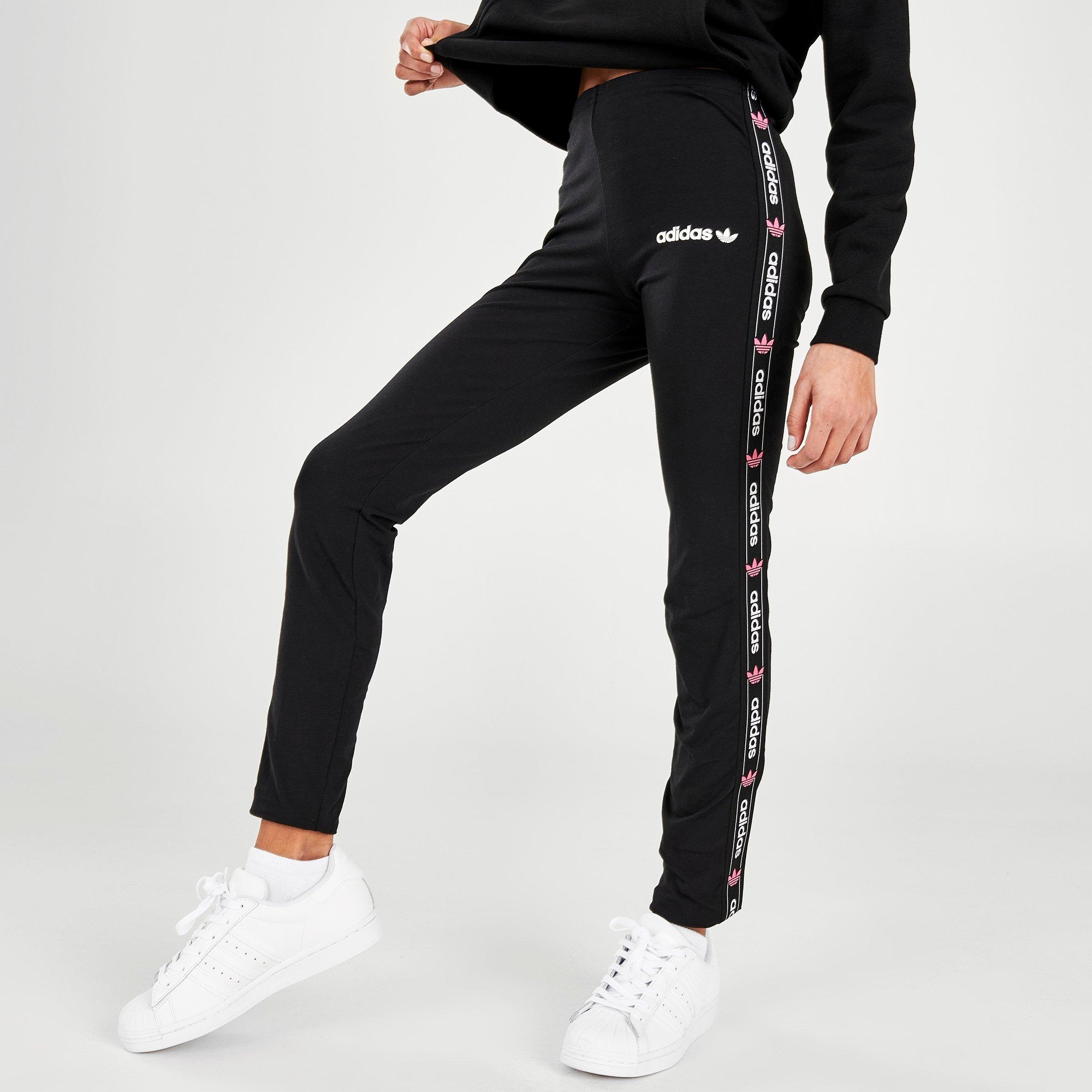 adidas logo taped leggings