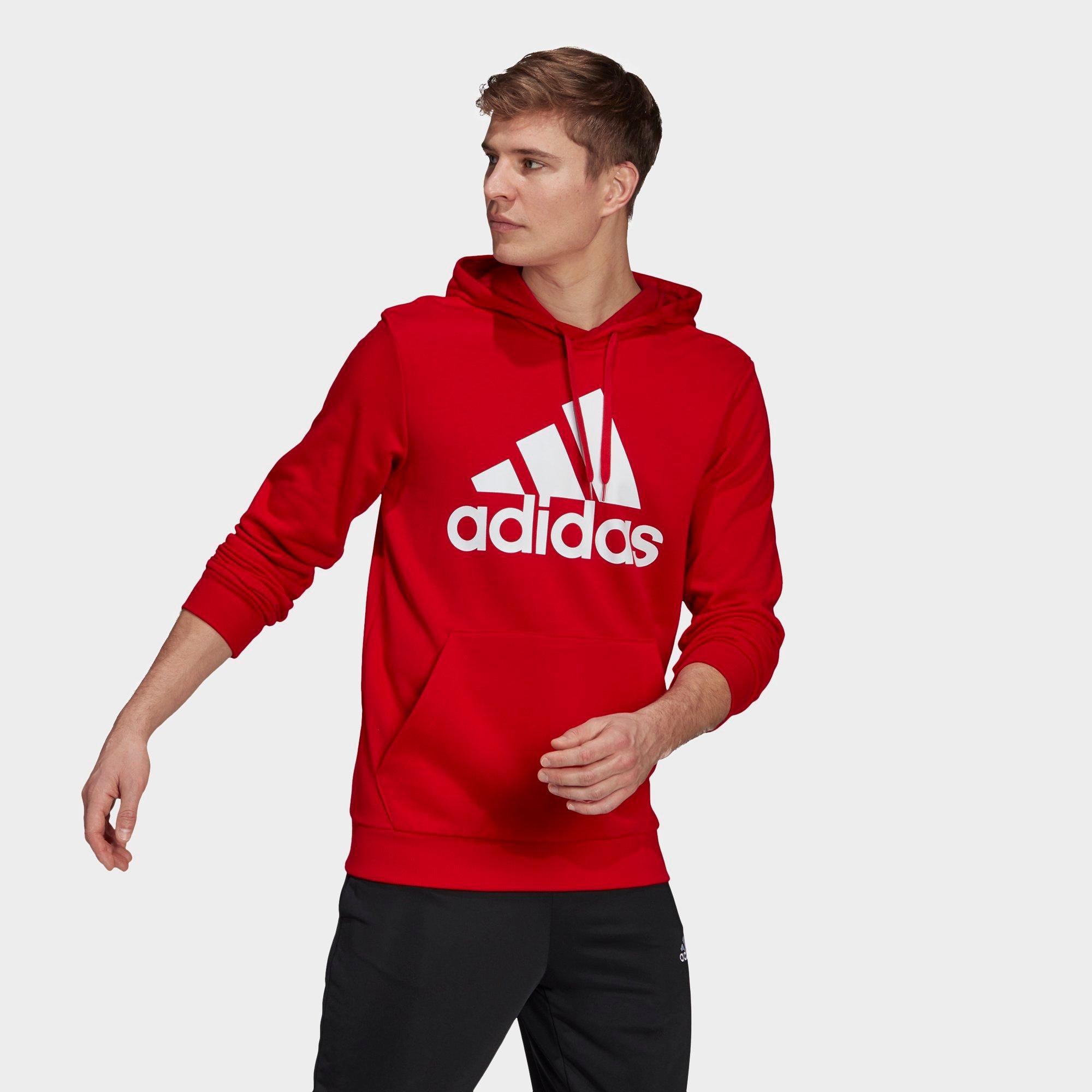 adidas big logo hoodie
