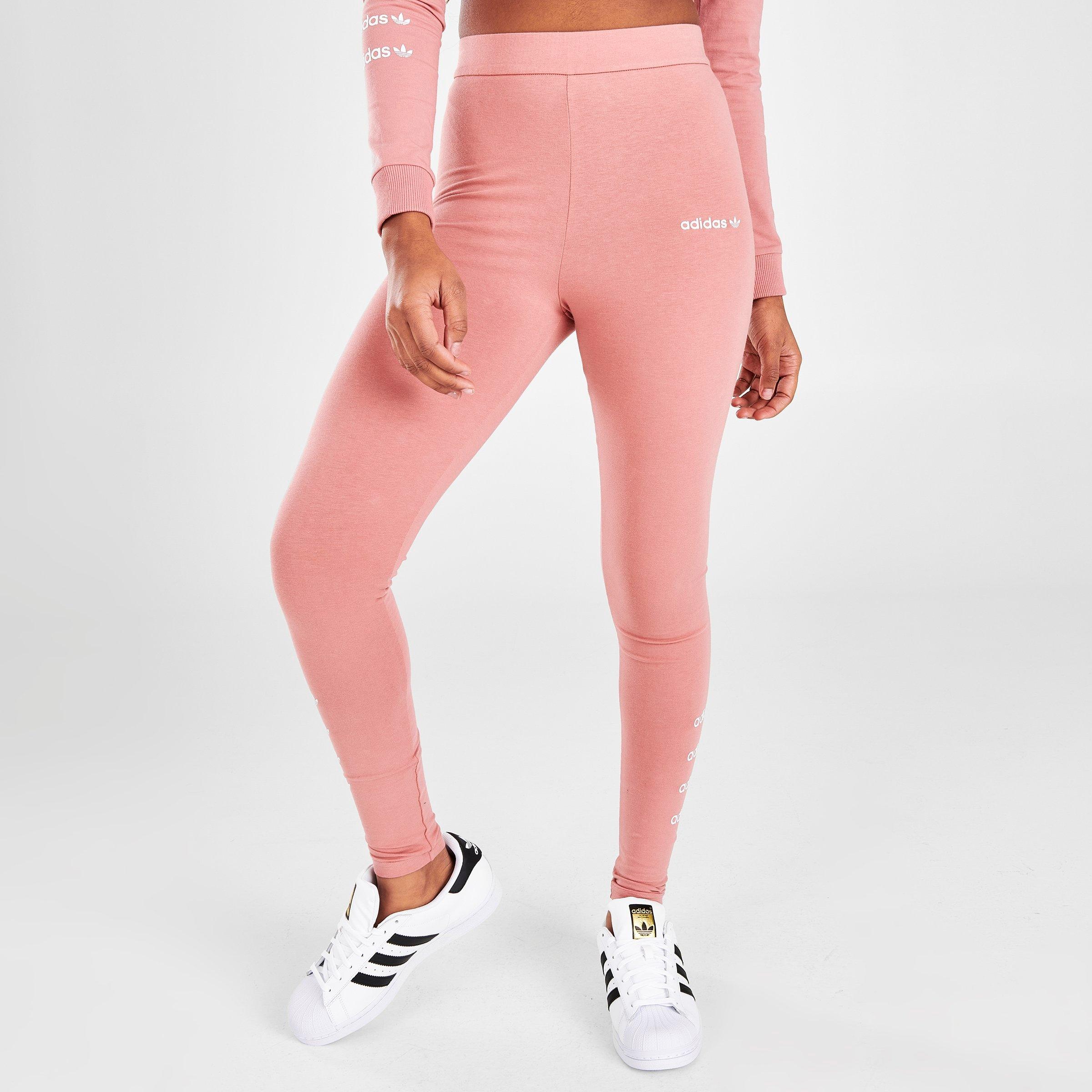 adidas leggings ash pink