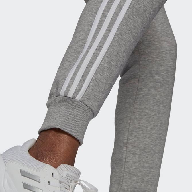 Aura Slim Fit Joggers In Heather Grey/White