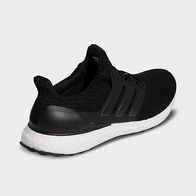 Left view of Men's adidas UltraBOOST 5.0 DNA Running Shoes in Black/Black/White Click to zoom