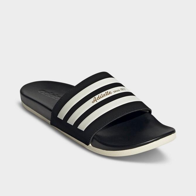 Adilette cloudfoam cheap plus stripes slippers