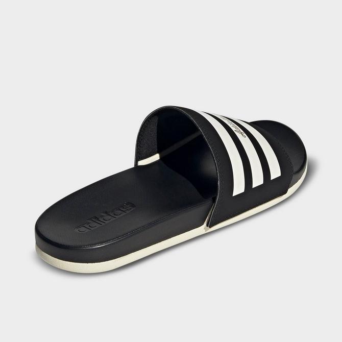 Adidas three hot sale stripe slides