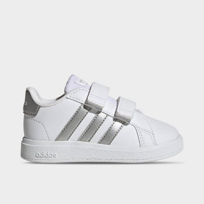 toddler white shell toe adidas