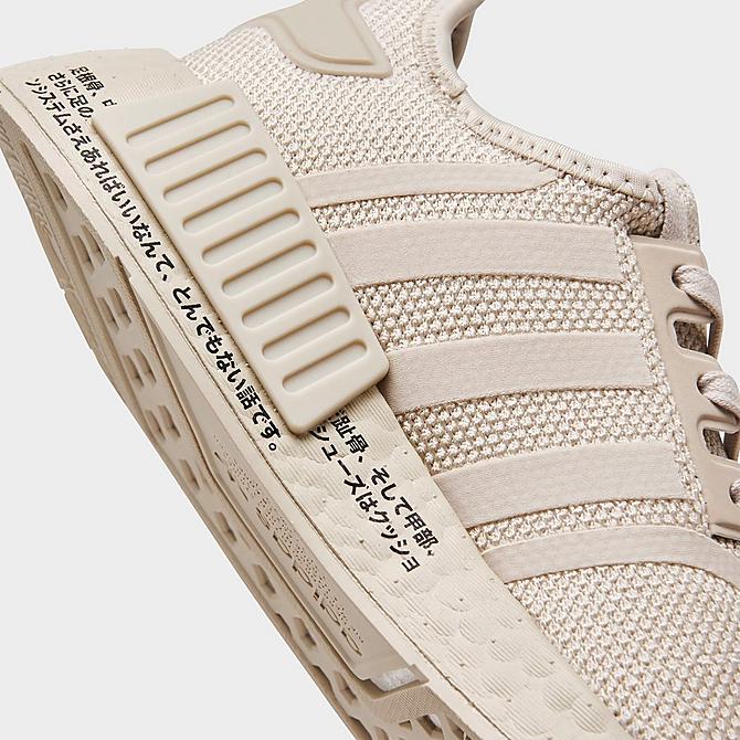 Front view of Women's adidas Originals NMD_R1 Casual Shoes in Clear Brown/Clear Brown Click to zoom