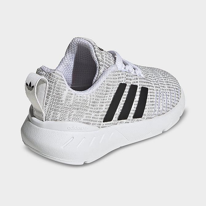 Finish Line Shoes Flat Shoes Casual Shoes Big Kids Originals Swift Run 22 Casual Shoes in Grey/Grey Size 3.5 Knit 