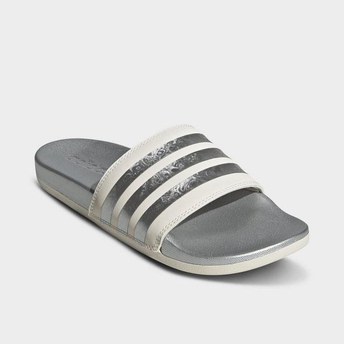 Women's adidas adilette Comfort Slide Sandals| Finish Line