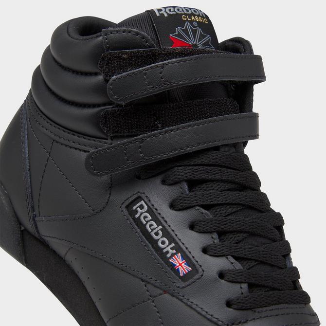 Reebok classic cheap freestyle hi black