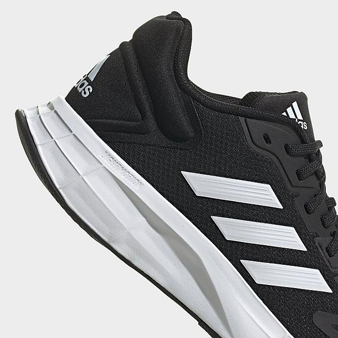 Front view of Women's adidas Duramo SL 2.0 Running Shoes in Core Black/Cloud White/Core Black Click to zoom