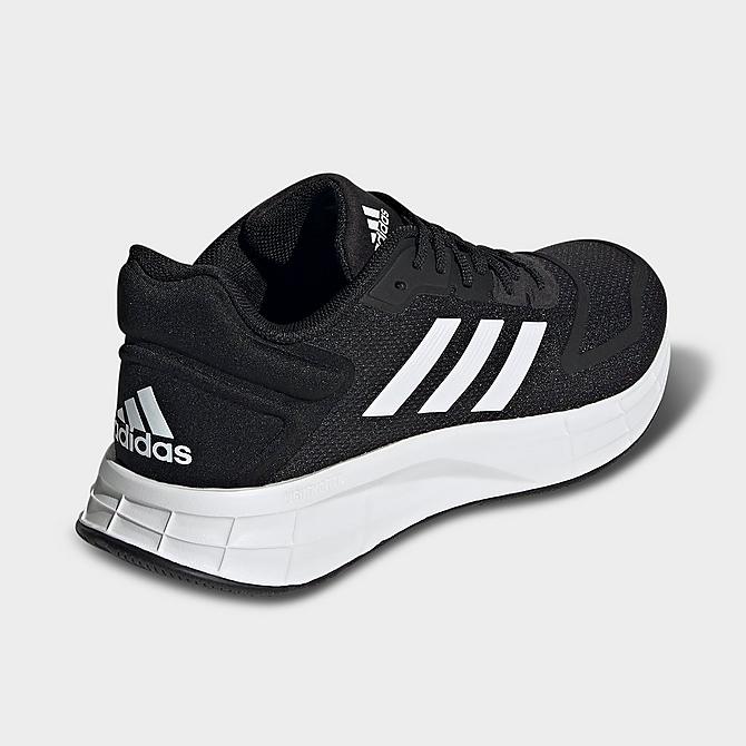 Left view of Women's adidas Duramo SL 2.0 Running Shoes in Core Black/Cloud White/Core Black Click to zoom