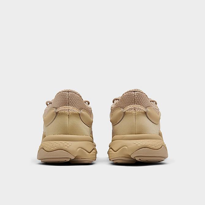 Left view of Big Kids' adidas Originals Ozweego Casual Shoes in Beige Tone/Beige Tone/Cardboard Click to zoom