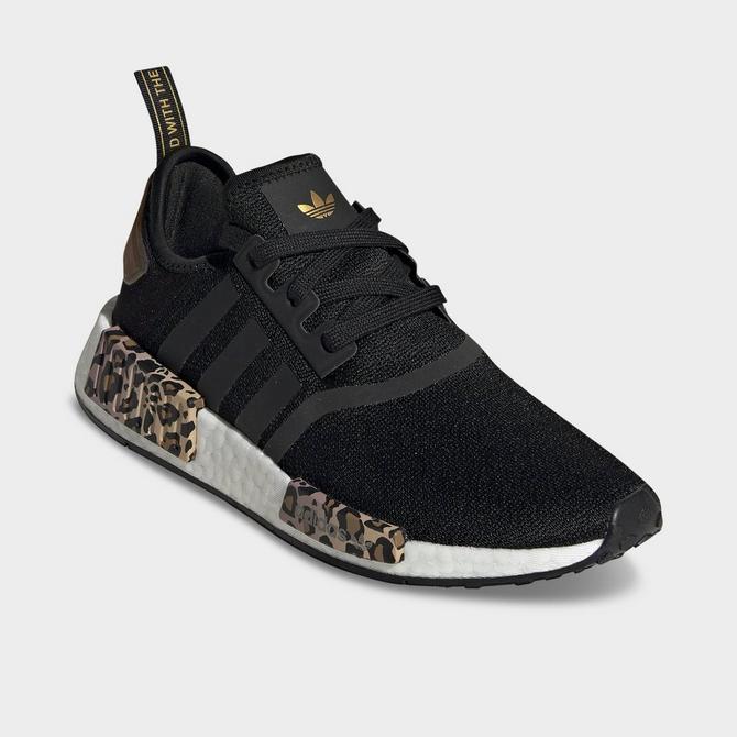 Womens nmd r1 black and clearance gold