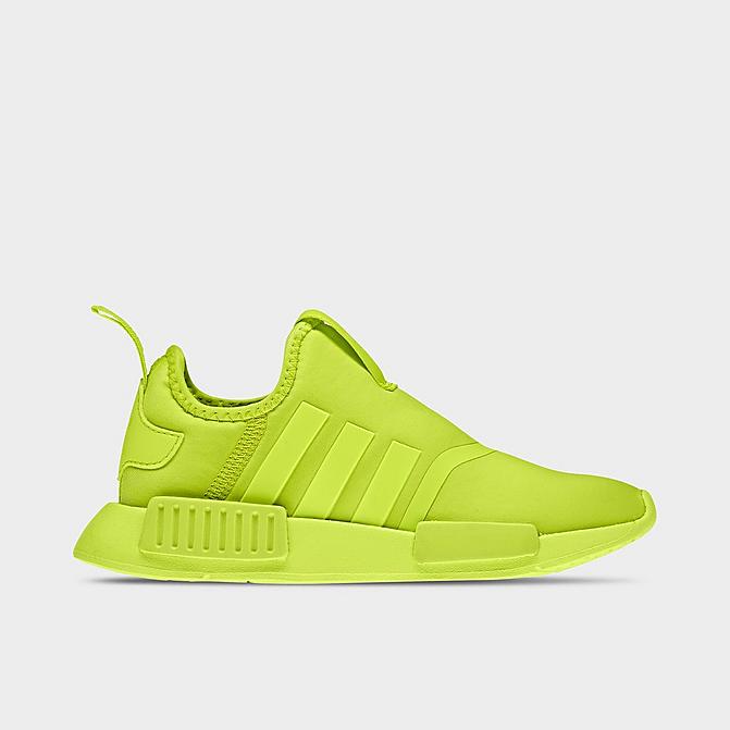 Right view of Little Kids' adidas Originals NMD 360 Recycled Casual Shoes in Team Semi Sol Yellow/Team Semi Sol Yellow/Team Semi Sol Yellow Click to zoom