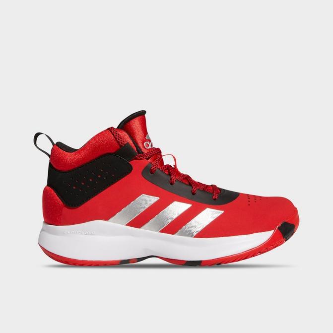 Big Kids' adidas Cross Em Up 5 Basketball Shoes (Wide Width) Finish Line