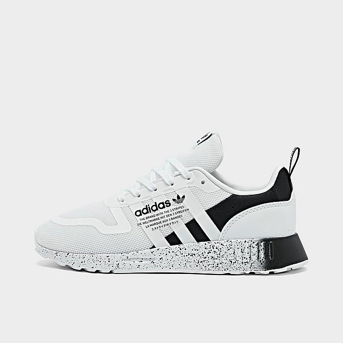 Right view of Little Kids' adidas Originals Multix Spotlight 2.0 Casual Shoes in Footwear White/Core Black Click to zoom
