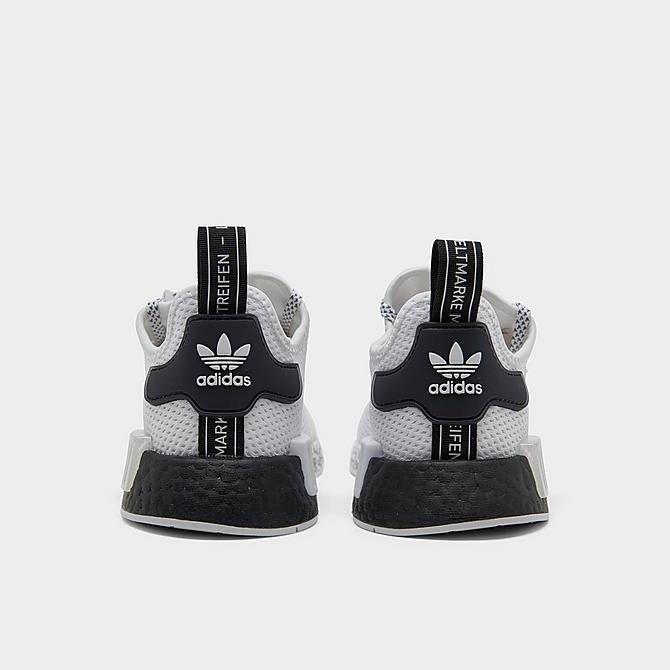 Left view of Big Kids' adidas Originals NMD R1 Spotlight 2.0 Casual Shoes in Core Black/Footwear White Click to zoom