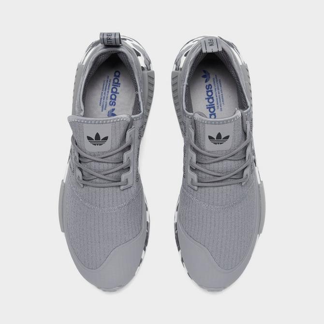 Grey nmd r1 on sale mens