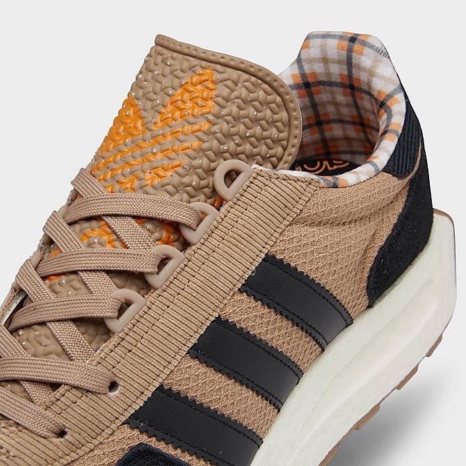 Front view of Men's adidas Originals Retropy E5 Casual Shoes in Cardboard Click to zoom
