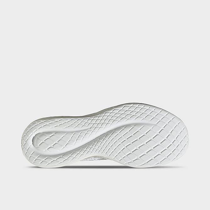 Bottom view of Women's adidas Fluidflow 2.0 Running Shoes in Aluminum/Matte Silver/Sandy Beige Met Click to zoom