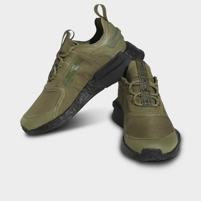 adidas Originals NMD_R1 V2 Focus Olive / Cloud White - Core Black