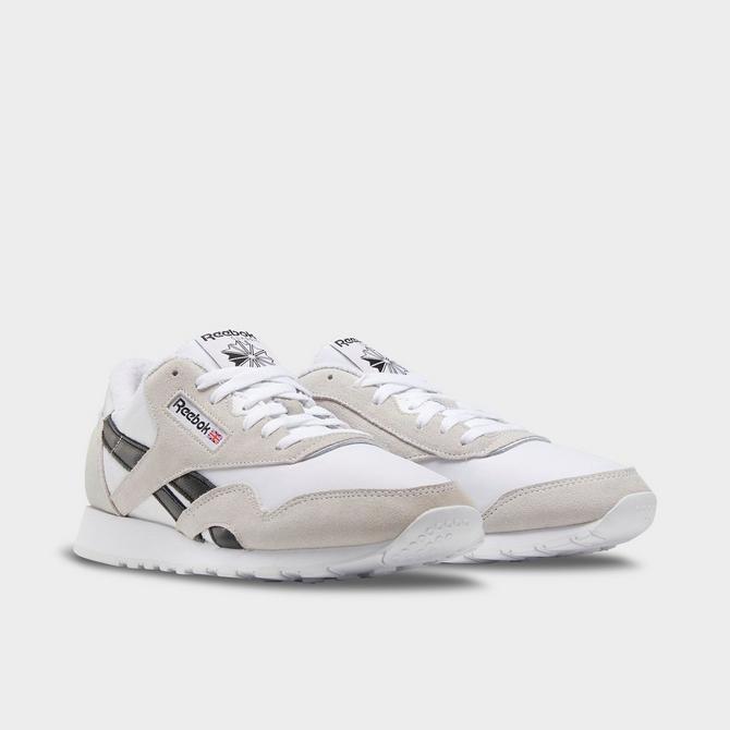 Reebok classic cheap nylon white mens