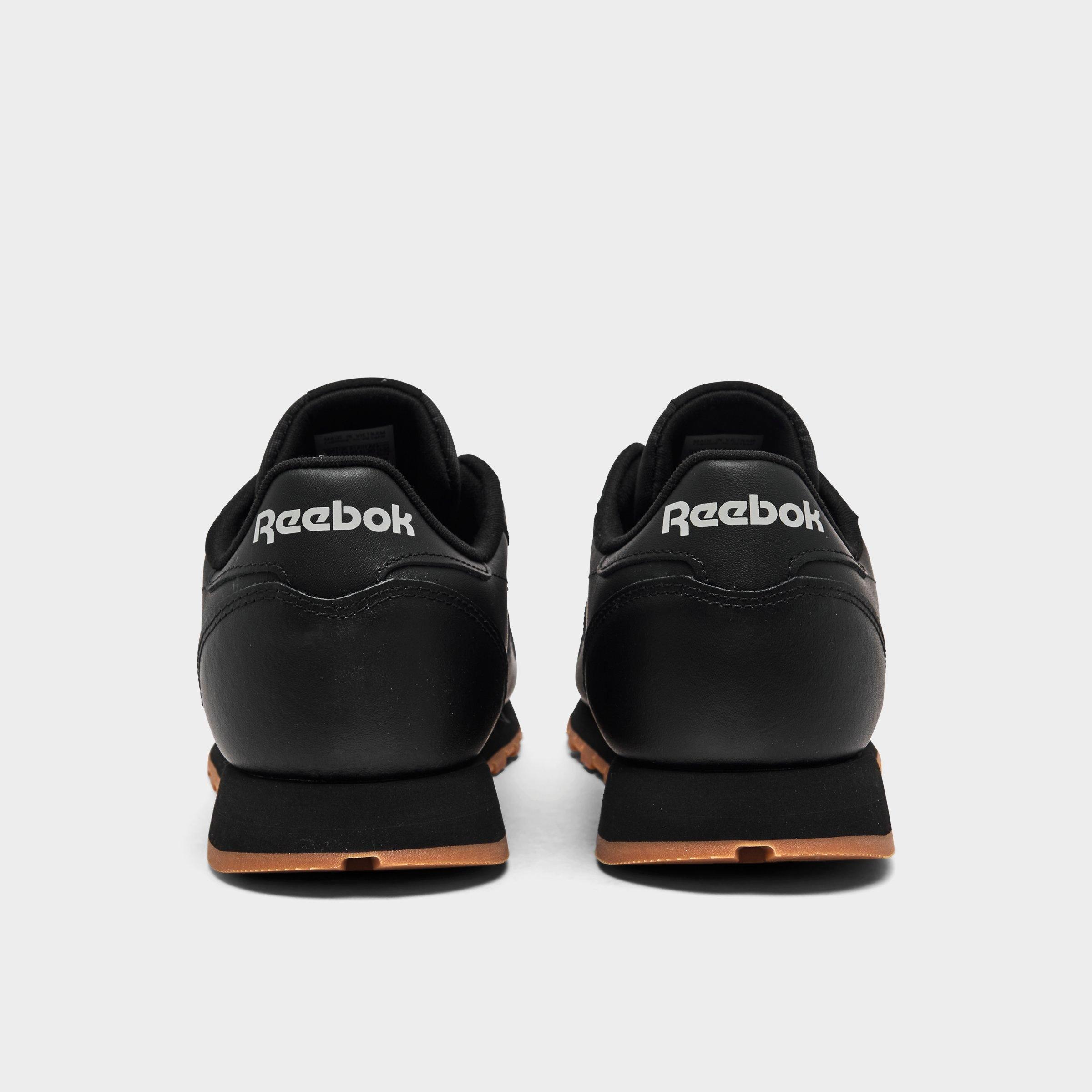 reebok casual shoes black