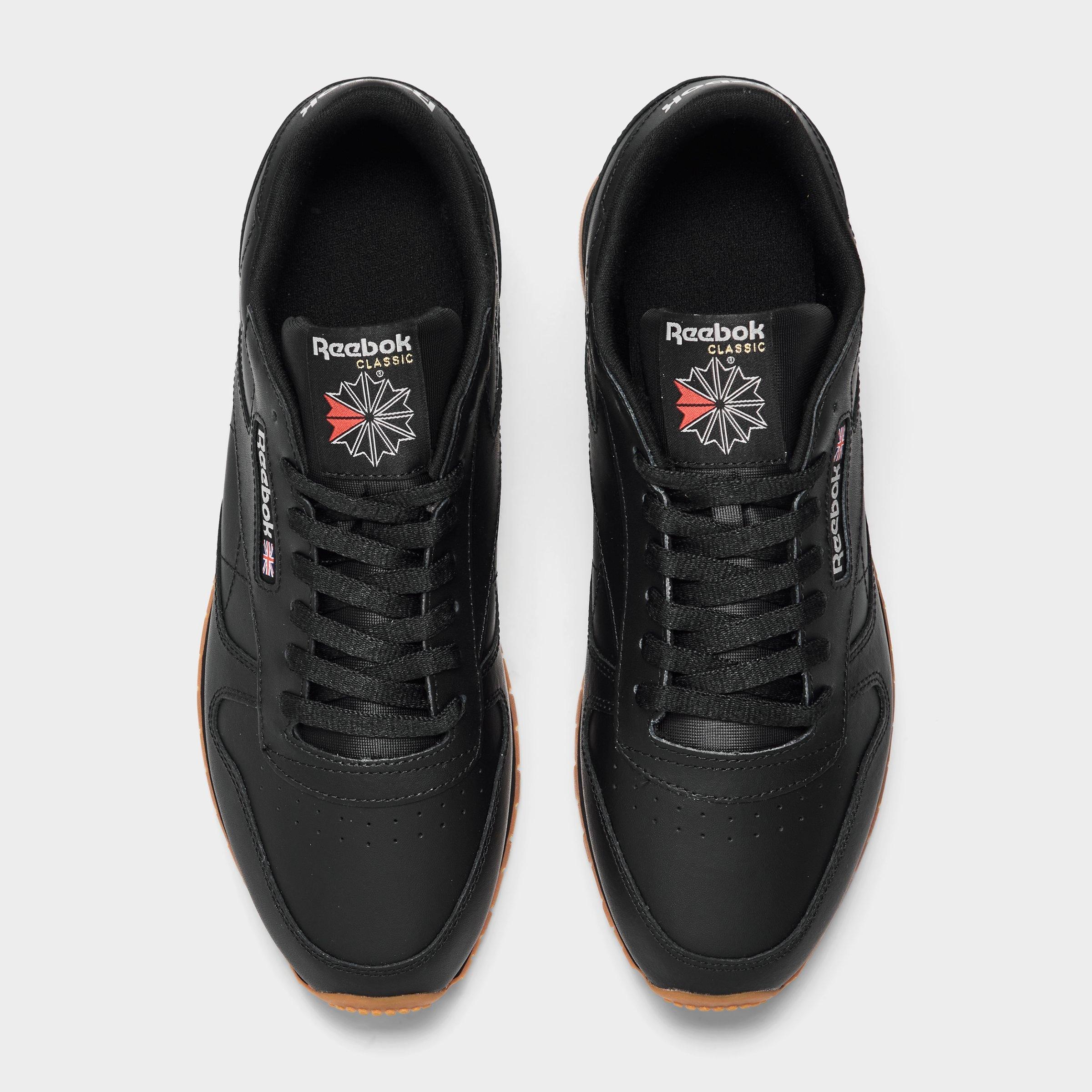 reebok casual shoes black